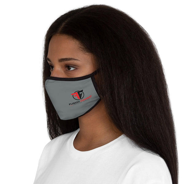 Fusion Combat Training Center Classic Gray Fitted Face Mask