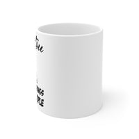 Jiu Jitsu We Do Bad Things To Bad People 11oz White Mug