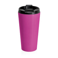 Touch My Coffee And Your First Kickboxing Lesson Is Free Original Stainless Steel Pink Tumbler Travel Mug