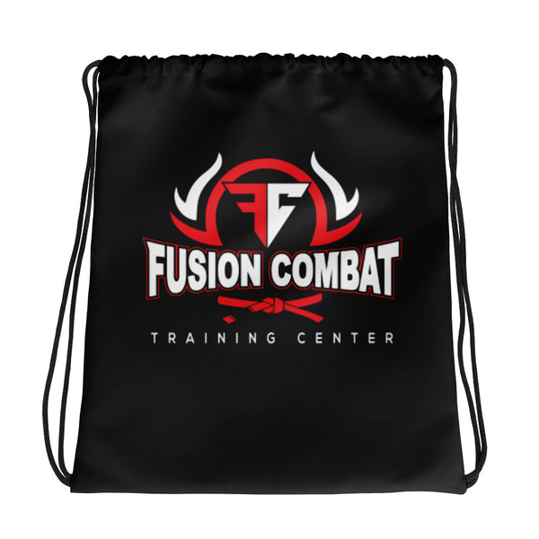 Fusion Combat Training Center Dual Logo Drawstring Bag